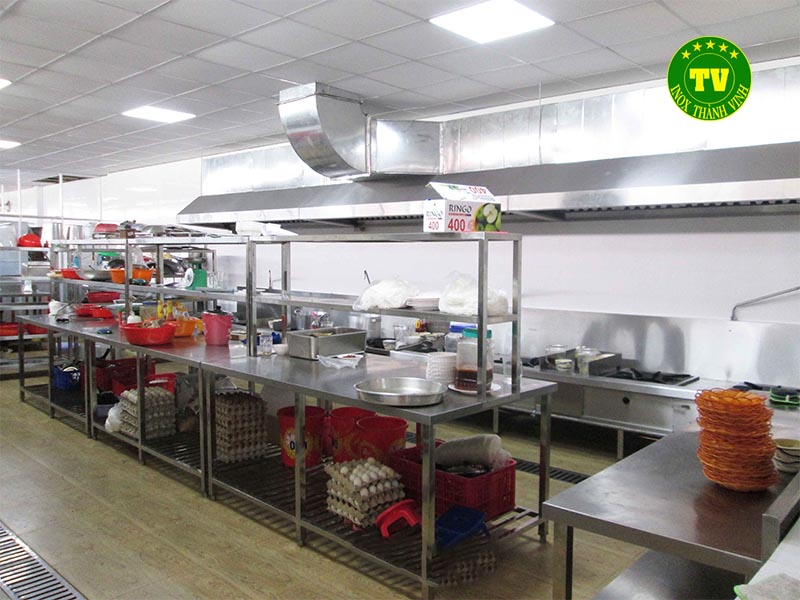 b&agrave;n inox c&ocirc;ng nghiệp